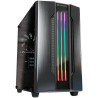 COUGAR Gemini M - Iron-gray, Mini ITX / Micro ATX Case, USB3.0x1, USB2.0 x 1, Mic x 1 / Audio x 1, RGB Control Button, 2X3.5" Dr