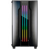 COUGAR Gemini M - Iron-gray, Mini ITX / Micro ATX Case, USB3.0x1, USB2.0 x 1, Mic x 1 / Audio x 1, RGB Control Button, 2X3.5" Dr