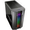 COUGAR Gemini M - Iron-gray, Mini ITX / Micro ATX Case, USB3.0x1, USB2.0 x 1, Mic x 1 / Audio x 1, RGB Control Button, 2X3.5" Dr