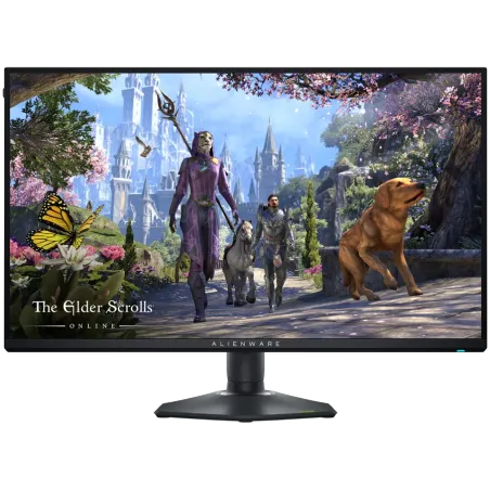Alienware AW2725QF Gaming Monitor, 27" 16:9 IPS 3840x2160 up to 180Hz or 1920x1080 up to 360Hz, 0.5ms GtG, 1000:1, 400 cd/m2, G-