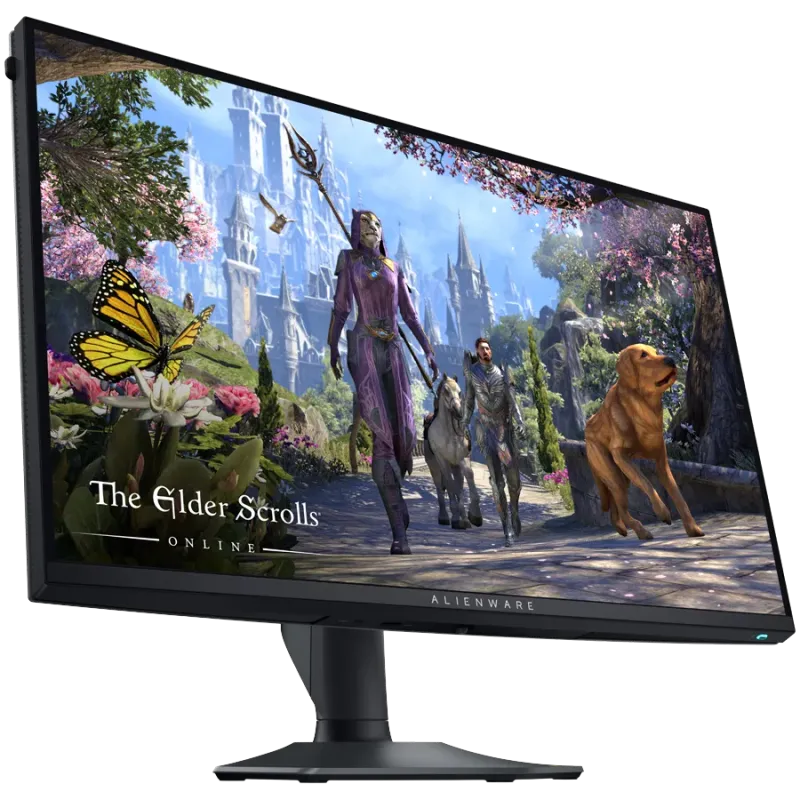 Alienware AW2725QF Gaming Monitor, 27" 16:9 IPS 3840x2160 up to 180Hz or 1920x1080 up to 360Hz, 0.5ms GtG, 1000:1, 400 cd/m2, G-