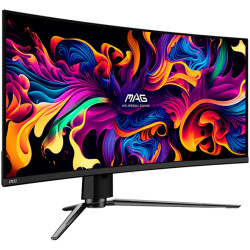 MSI MAG 341CQP QD-OLED Curved Gaming Monitor, 34" 175Hz, UWQHD (3440x1440) 21:9, QD-OLED, 1800R, 0.03ms, 250nits, 1500000:1, 178