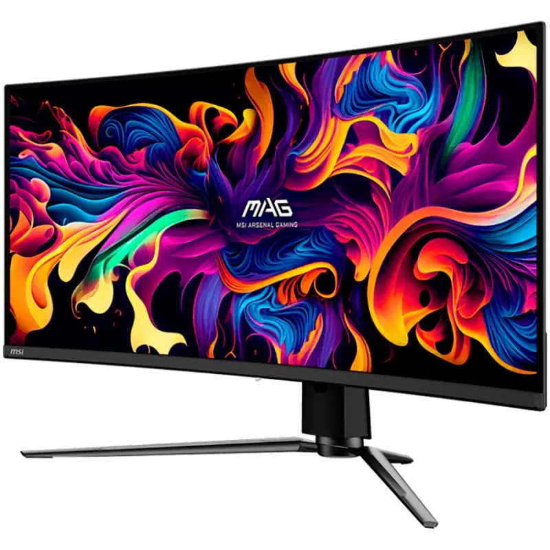 MSI MAG 341CQP QD-OLED Curved Gaming Monitor, 34" 175Hz, UWQHD (3440x1440) 21:9, QD-OLED, 1800R, 0.03ms, 250nits, 1500000:1, 178