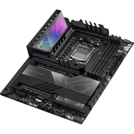 ASUS ROG CROSSHAIR X670E HERO AM5 ATX MB 4xDIMM DDR5 5xM.2 6xSATA - 7