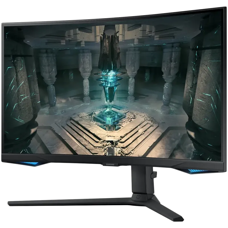 SAMSUNG Monitor 27 cali LS27BG650EUXEN VA 2560x1440 16:9 2xHDMI/1xDP/LAN(RJ45)/2xUSB3.0 1ms(GTG) WiFi/BT speakers curved HAS+PIV