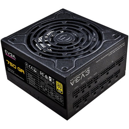 EVGA SuperNOVA 750 GA, 80 Plus GOLD 750W, Fully Modular, Eco Mode, Includes Power ON Self Tester, Compact 150mm Size, 10 Year Wa