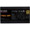 EVGA SuperNOVA 750 GA, 80 Plus GOLD 750W, Fully Modular, Eco Mode, Includes Power ON Self Tester, Compact 150mm Size, 10 Year Wa