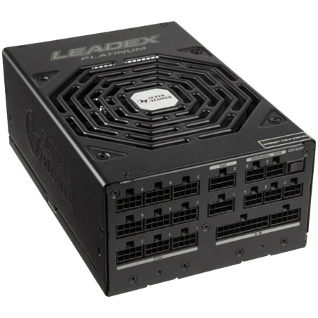 Super Flower Leadex Platinum 2000W 80 Plus Platinum, Fully Modular, 140mm Dual Ball Bearing Fan, 5 year warranty - 1