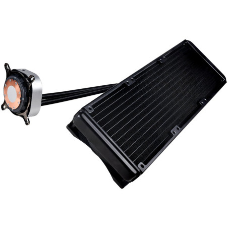 EVGA CLC 360mm All-In-One RGB LED CPU Liquid Cooler, 3x FX12 120mm PWM Fans, Intel Socket LGA20XX/1200/115X/1366, AMD Socket AM2