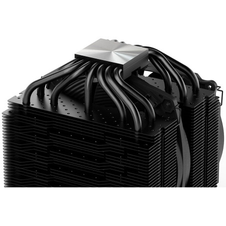 be quiet! DARK ROCK PRO 4, 1x Silent Wings 3 120mm PWM / 1x Silent Wings 135mm PWM, TDP: 250W, Intel: 1700/ 1200/ 2066/ 1150/ 11