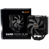be quiet! DARK ROCK SLIM, 1x Silent Wings 120mm PWM, TDP: 180W, Intel: 1700/ 1200/ 2066/ 1150/ 1151/ 1155/ 2011(-3) Square ILM, 