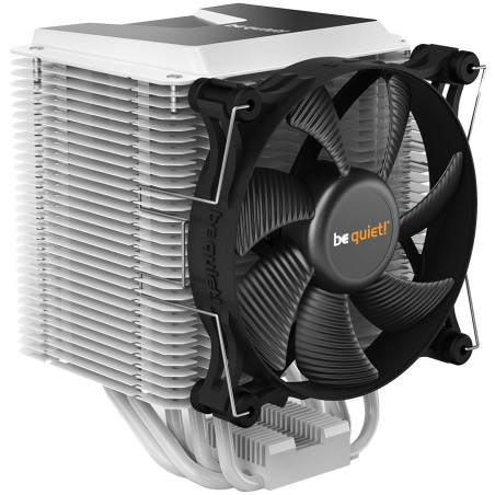 be quiet! SHADOW ROCK 3 White, 1x Shadow Wings 2 120mm PWM high-speed, TDP: 190W, Intel: 1700/ 1200/ 2066/ 1150/ 1151/ 1155/ 201