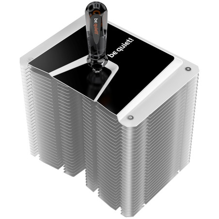 be quiet! SHADOW ROCK 3 White, 1x Shadow Wings 2 120mm PWM high-speed, TDP: 190W, Intel: 1700/ 1200/ 2066/ 1150/ 1151/ 1155/ 201