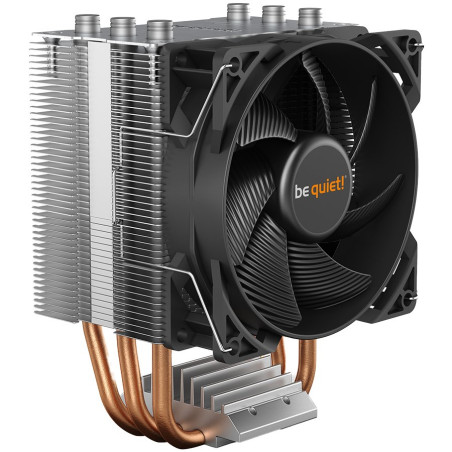 be quiet! PURE ROCK SLIM 2, 1x Pure Wings 2 92mm PWM, TDP: 130W, Intel: 1700/ 1200/ 1150/ 1151/ 1155, AMD:AM5/ AM4, 3Y Warranty 