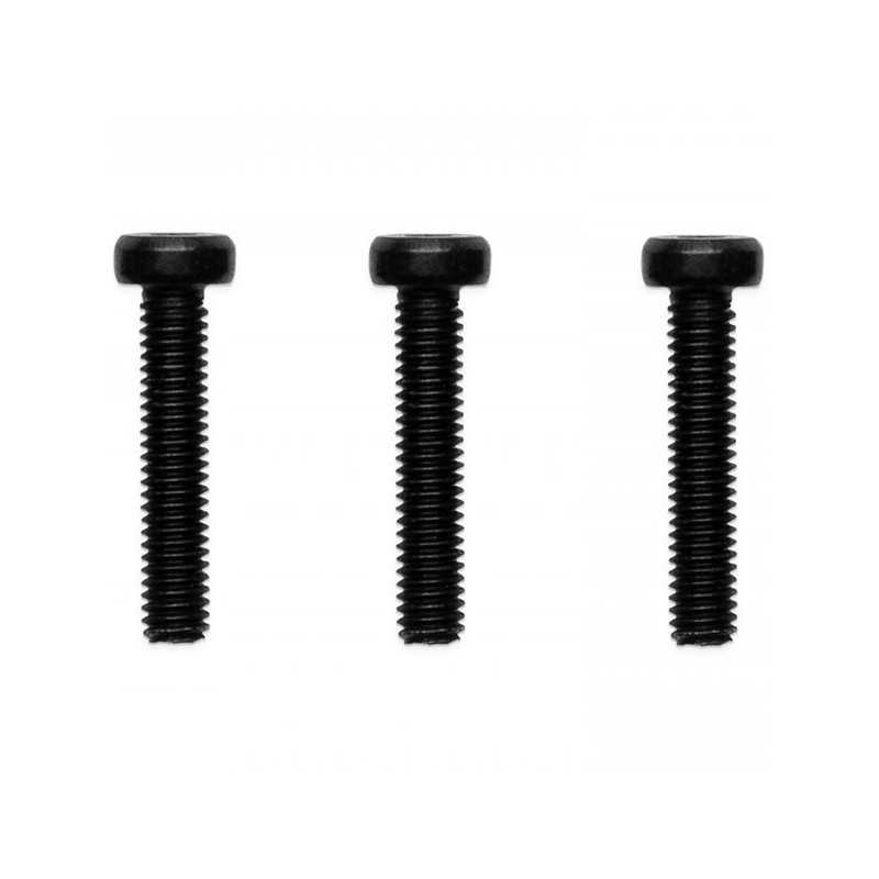 EK-Loop Hex Key Screw Set M4x20mm - Black (3pcs) - 1