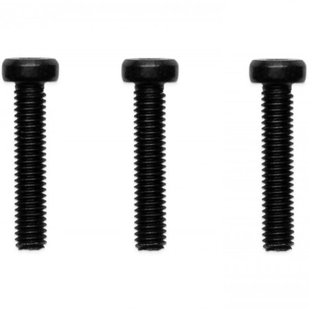 EK-Loop Hex Key Screw Set M4x20mm - Black (3pcs) - 1
