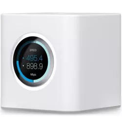 Ubiquiti AmpliFI HD Mesh Router, Dual-Band 802.11AC 3X3 MIMO Wi-Fi, Wi-Fi/Gigabit Ethernet (1) WAN, (4) LAN, 802.11ac 13 Mbps to