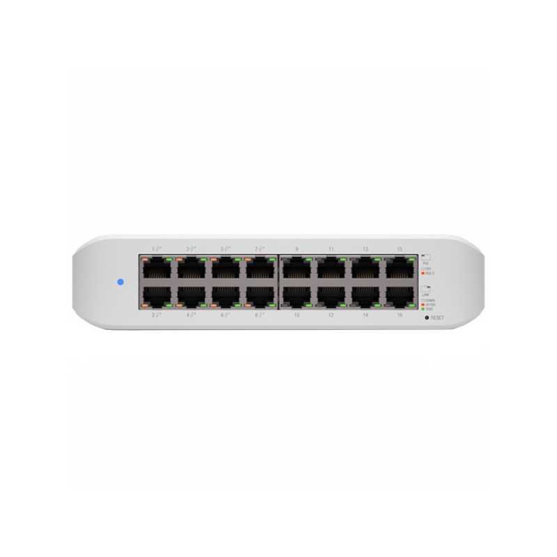 UniFi Desktop 16Port Gigabit Switch with PoE - 1