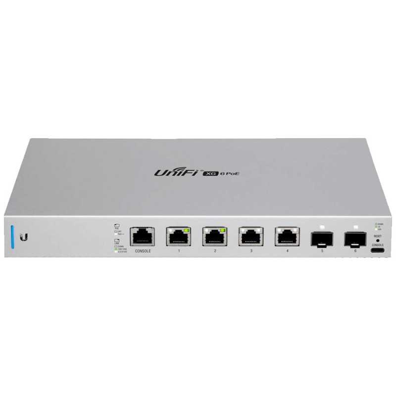 10Gigabit 6-Port 802.3bt UniFi Switch, EU - 1