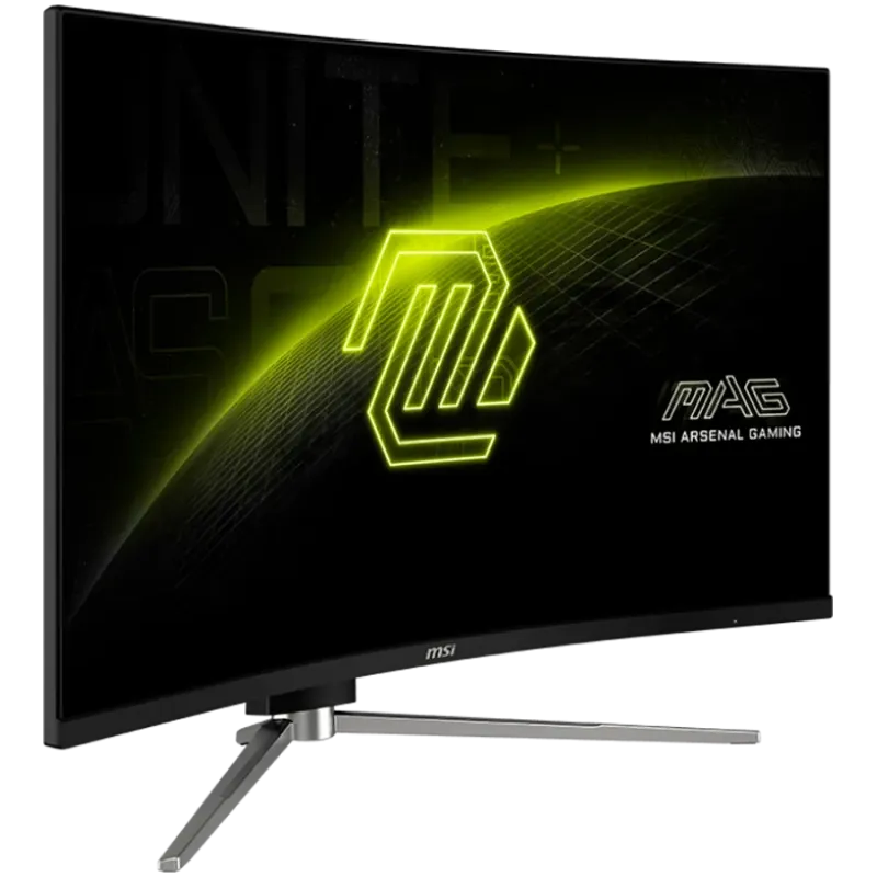 MSI MAG 325CQRXF E2 Gaming Monitor, 31.5" 240Hz, WQHD (2560x1440) 16:9, Rapid VA, 0.5ms, 300nits, 3500:1, 178/178, AMD FreeSync 