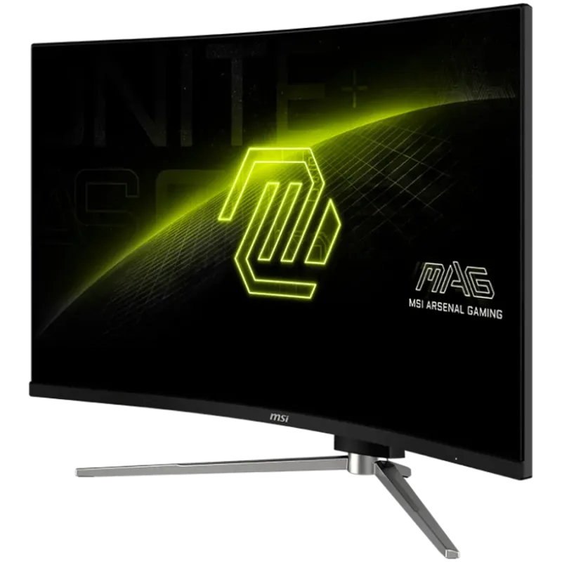 MSI MAG 325CQRXF E2 Gaming Monitor, 31.5" 240Hz, WQHD (2560x1440) 16:9, Rapid VA, 0.5ms, 300nits, 3500:1, 178/178, AMD FreeSync 