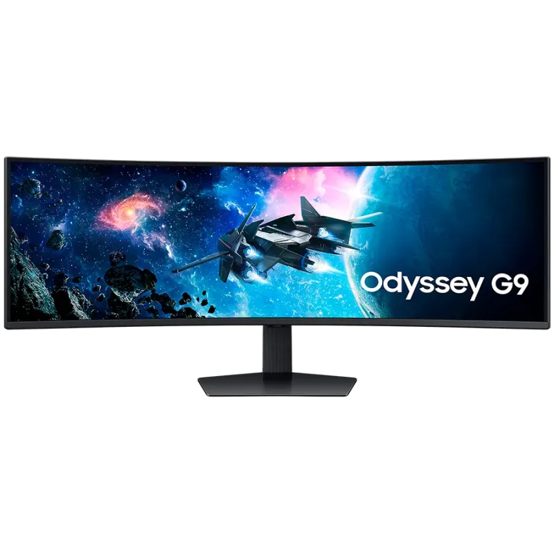 Monitor LED Samsung LS49CG950EUXEN Odyssey G95C, 49" DQHD Curved 1000R 32:9 (5120x1440) VA 240Hz, 450 cd/㎡, 2500:1, HDR1000, 1ms