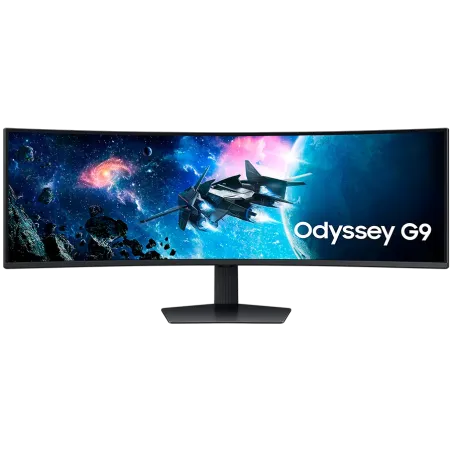 Monitor LED Samsung LS49CG950EUXEN Odyssey G95C, 49" DQHD Curved 1000R 32:9 (5120x1440) VA 240Hz, 450 cd/㎡, 2500:1, HDR1000, 1ms