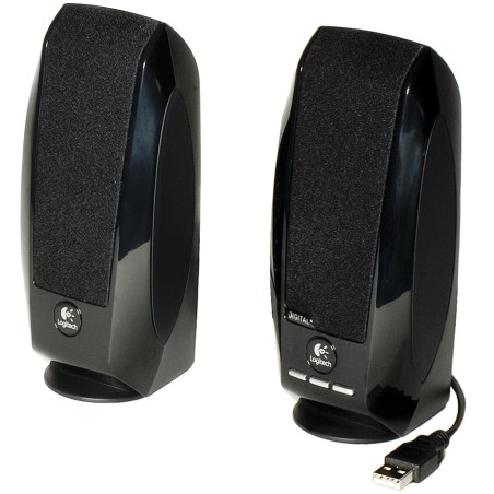 LOGITECH S150 Stereo Speakers - BLACK - 3.5 MM - B2B - 1