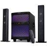 F&D T-200X 2.1 TV Speakers, 70W RMS (17.5Wx2+35W), 2x2'' Satellites (soundbar design) + 8'' Subwoofer, BT 5.0/AUX/USB/FM/Multi-c