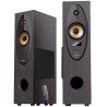 F&D T-35X 2.0 Floorstanding Speakers, 80W RMS (40Wx2), 1'' Tweeter + 4'' Speaker + 8'' Subwoofer for each channel, BT 5.0/AUX/Op