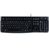 LOGITECH K120 Corded Keyboard - BLACK - USB - US INT'L - B2B - 2