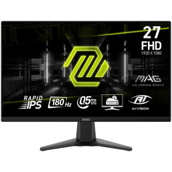 MSI MAG 275F Gaming Monitor, 27" 180Hz, FHD (1920x1080) 16:9, Rapid IPS, 0.5ms, 250nits, 1000:1, 178/178, AMD FreeSync, 1x DP, 2