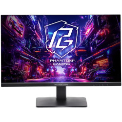 Asrock Gaming Monitor, 27" QHD(2560x1440) IPS, Anti-Glare, 180 Hz, 99% sRGB, 1000:1, 16:9, 400 cd/m², 178º/178º, 1ms (MPRT), AMD