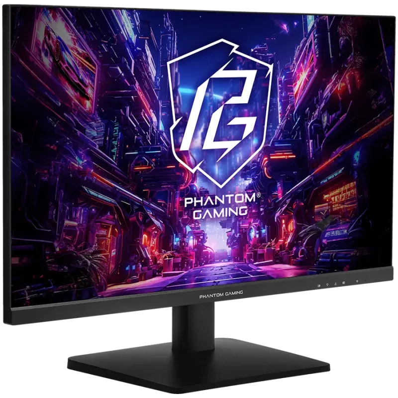 Asrock Gaming Monitor, 27" QHD(2560x1440) IPS, Anti-Glare, 180 Hz, 99% sRGB, 1000:1, 16:9, 400 cd/m², 178º/178º, 1ms (MPRT), AMD