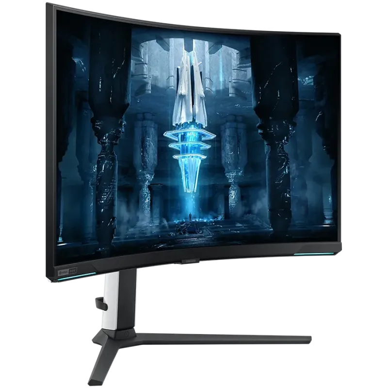 Monitor LED Samsung Curved LS32BG850NPXEN 32", VA, 16:9, UHD, 3840x2160@240Hz, 1,000,000 : 1, 178/178, 1ms, 350cd/m2, 2xHDMI, 1x