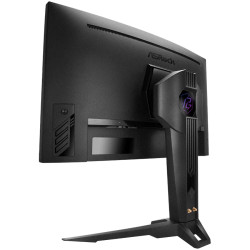 Asrock Curved Gaming Monitor, 27" QHD(2560x1440) VA, Anti-Glare, 180 Hz, 132% sRGB, 5000:1, 16:9, 300 cd/m^2, 178º/178º, 1ms (MP