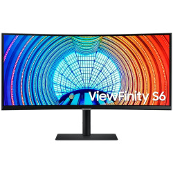 Monitor LED Samsung LS34C650TAUXEN HRM S65TC, 34" UWQHD Curved 1000R 21:9 (3440x1440) VA 100Hz, 350 cd/㎡, 3000:1, HDR10, 5ms, 17