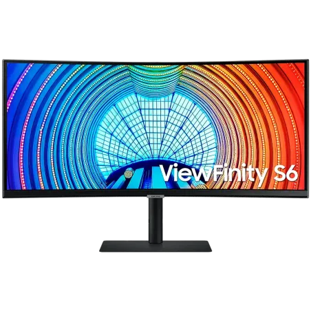 Monitor LED Samsung LS34C650TAUXEN HRM S65TC, 34" UWQHD Curved 1000R 21:9 (3440x1440) VA 100Hz, 350 cd/㎡, 3000:1, HDR10, 5ms, 17