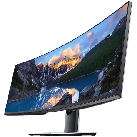 Dell UltraSharp U4919DW, 49" (32:9), IPS LED backlit, Anti-glare, 3H Hard Coating, 5120 x 1440, 1000:1, 350 cd/m2, 5 ms, Curve r
