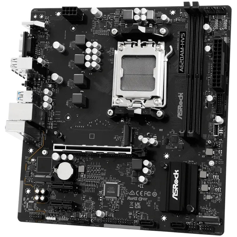 ASROCK A620AM-HVS mATX AM5 DDR5 - 1