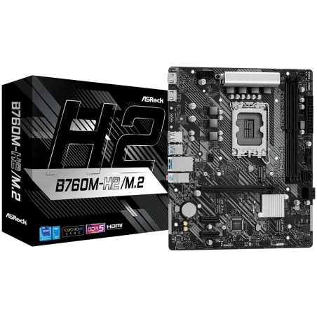 ASROCK B760M-H2/M.2 mATX LGA1700 DDR5 - 1