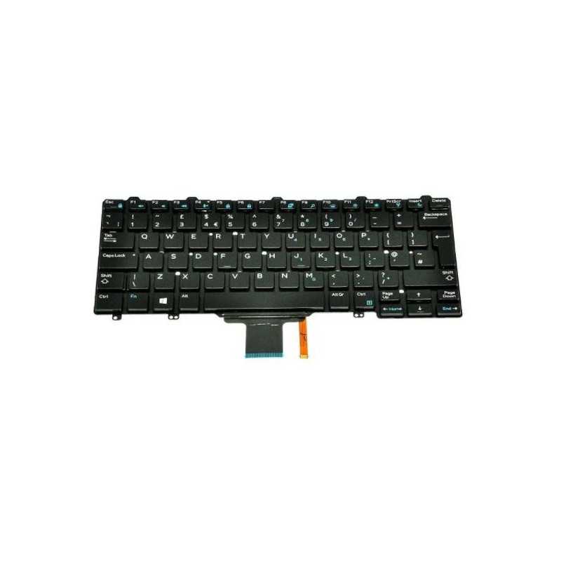 Dell Latitude E5270 E7270 Grade A P/N:0FRRY3 Layout:NOR Original Keyboard - 1