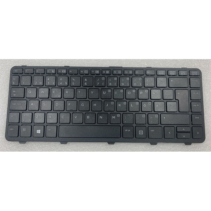 Original keyboard HP ProBook 640 G1 440 G1 445 G1 Grade A P/N:738687-B71Layout SWE/FIN - 2