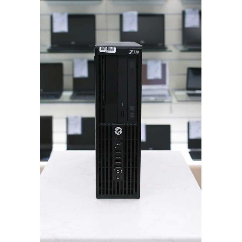 HP Workstation Z220SFF Grade A Intel Xeon Quad-Core E3 1230 v2 3300MHz 8MB 12GB Ram - 1