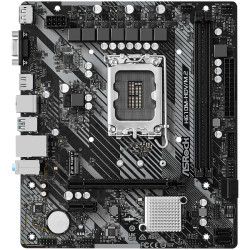 ASROCK Main Board Desktop H610M-HDV/M.2 (S1700, 2x DDR4, 1x PCIe 4.0 x16, 1x PCIe 3.0 x1, 4x SATA3 6.0Gb/s, 1x m.2 PCIe, 4x USB 