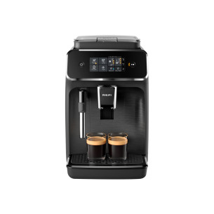 Philips Series 2200 EP2220 - Automatic coffee machine with cappuccinatore - 15 bar - matt black - 1 2