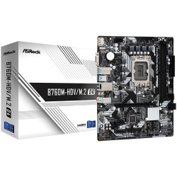 ASROCK MB Desktop B760M-HDV/M.2 D4 (S1700, 2x DDR4, 1x PCIe 4.0 x16, 2x PCIe 3.0 x1, 1x Hyper M.2 PCIe Gen4x4, 1x M.2 Ultra Gen3