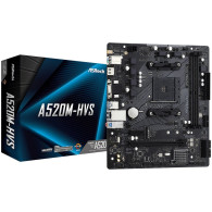 ASROCK Main Board Desktop A520M-HVS (AM4, 2xDDR4, PCIe 3.0 x16,PCIe 3.0 x1, M.2, 4 SATA3, D-Sub, HDMI, mATX, retail) - 6