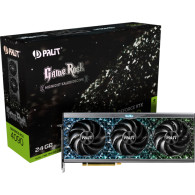 PALIT GeForce RTX 4090 GameRock 24GB GDDR6X 384bit, 1x HDMI 2.1a, 3x DP 1.4a, 3 Fan, 3x 8-pin pwr connector, 1000W, NED4090019SB
