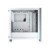 CORSAIR iCUE 4000X RGB Tempered Glass Mid-Tower White case - 7